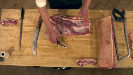 An Insight into Butchery: How to work with a middle of pork (Planet Eat)