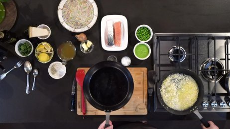 Ultimate Supper Club: Salmon Risotto (Planet Eat)