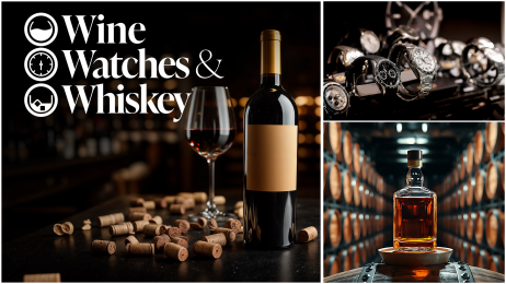 Wine, Watches & Whiskey
